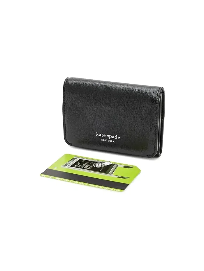 Кошелек трифолд Halo Fine Grain Leather Kate Spade New York — 3