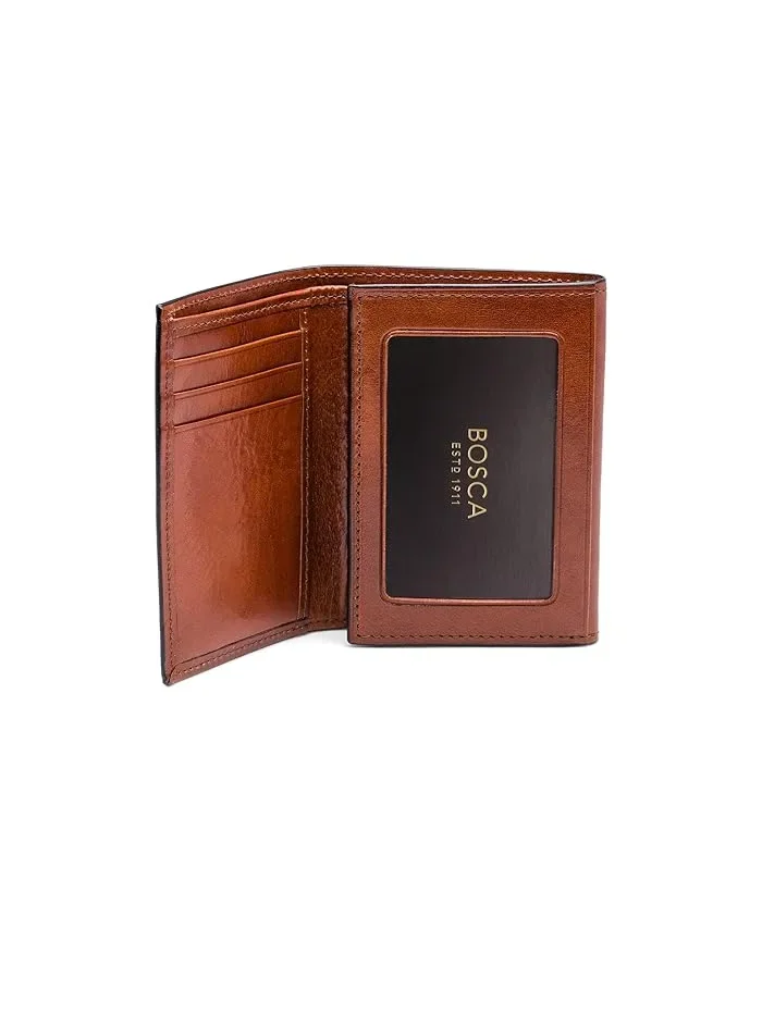 Кошелек трифолд Old Leather Collection Double I.D. Trifold Bosca — 3