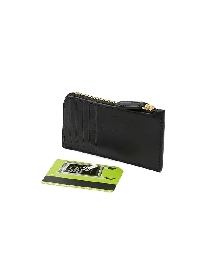 Кошелек-картхолдер на молнии Leather L-Zip Card Case Lauren Ralph Lauren — 2