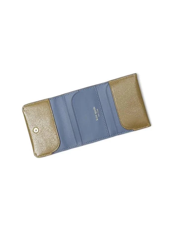 Кошелек трифолд Halo Glazed Leather Card Case Kate Spade New York — 3