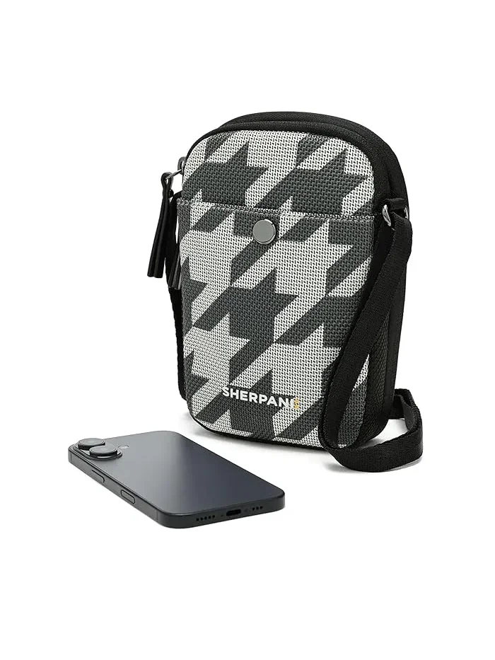 Сумка кросс-боди антикражный Simplicity Sherpani, Houndstooth — изображение 3 из 5, гондообразный узор