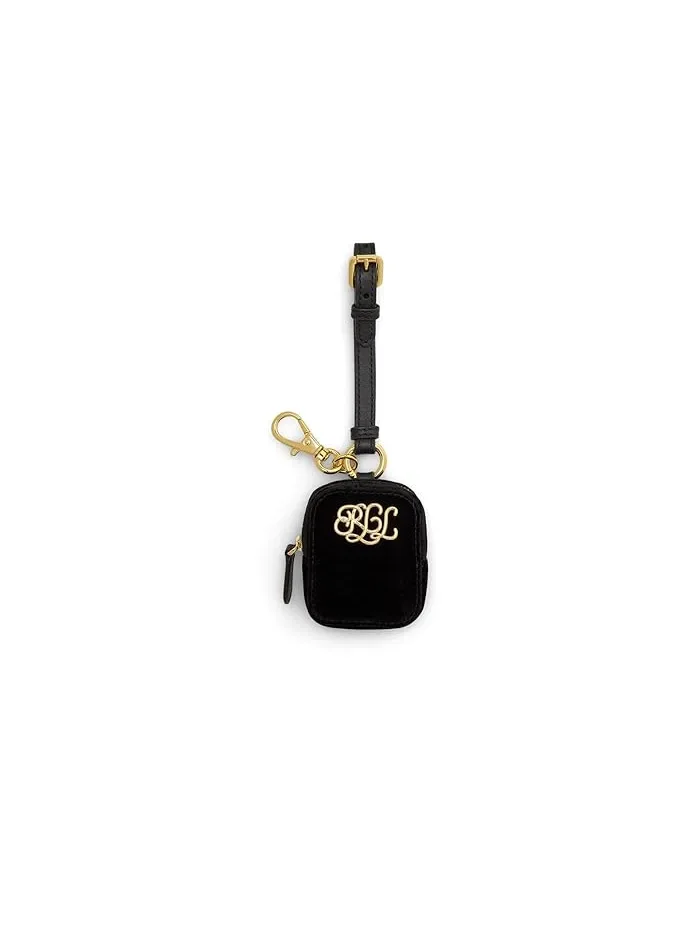 Кошелек вельветовый мини Zip Pouch Lauren Ralph Lauren — 1
