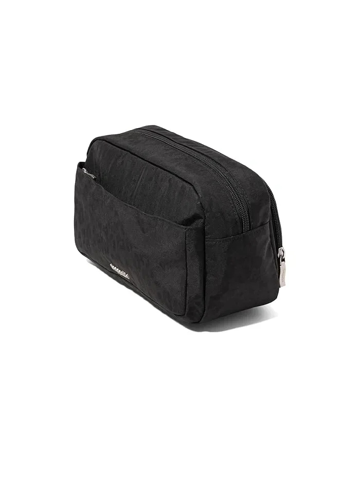 Косметичка с организацией для кистей Black Cheetah Emboss, Baggallini — 1