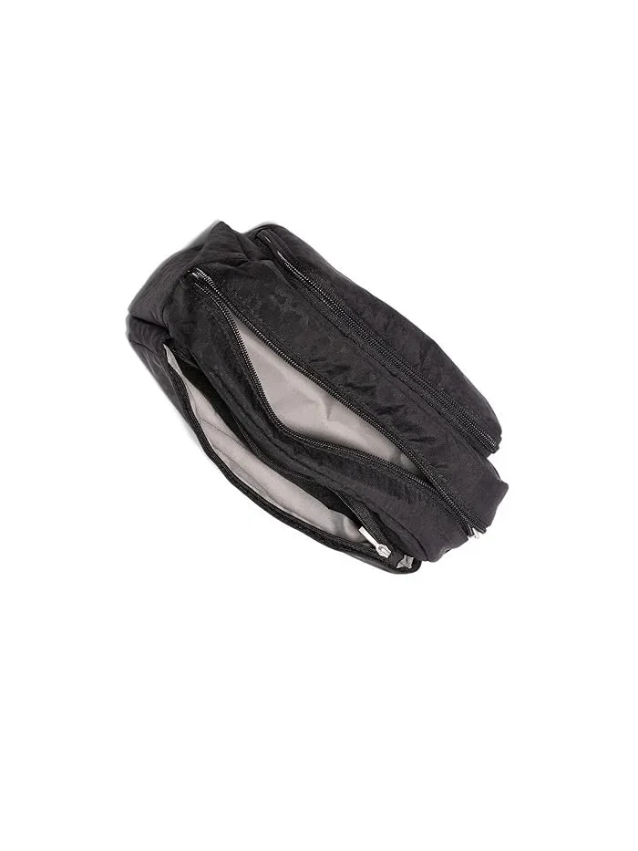 Косметичка с организацией для кистей Black Cheetah Emboss, Baggallini — 3