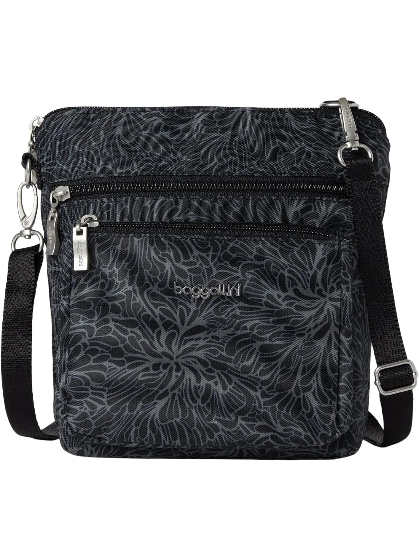 Сумка Modern Pocket Crossbody Baggallini — изображение 1 из 5, полуночный цветок