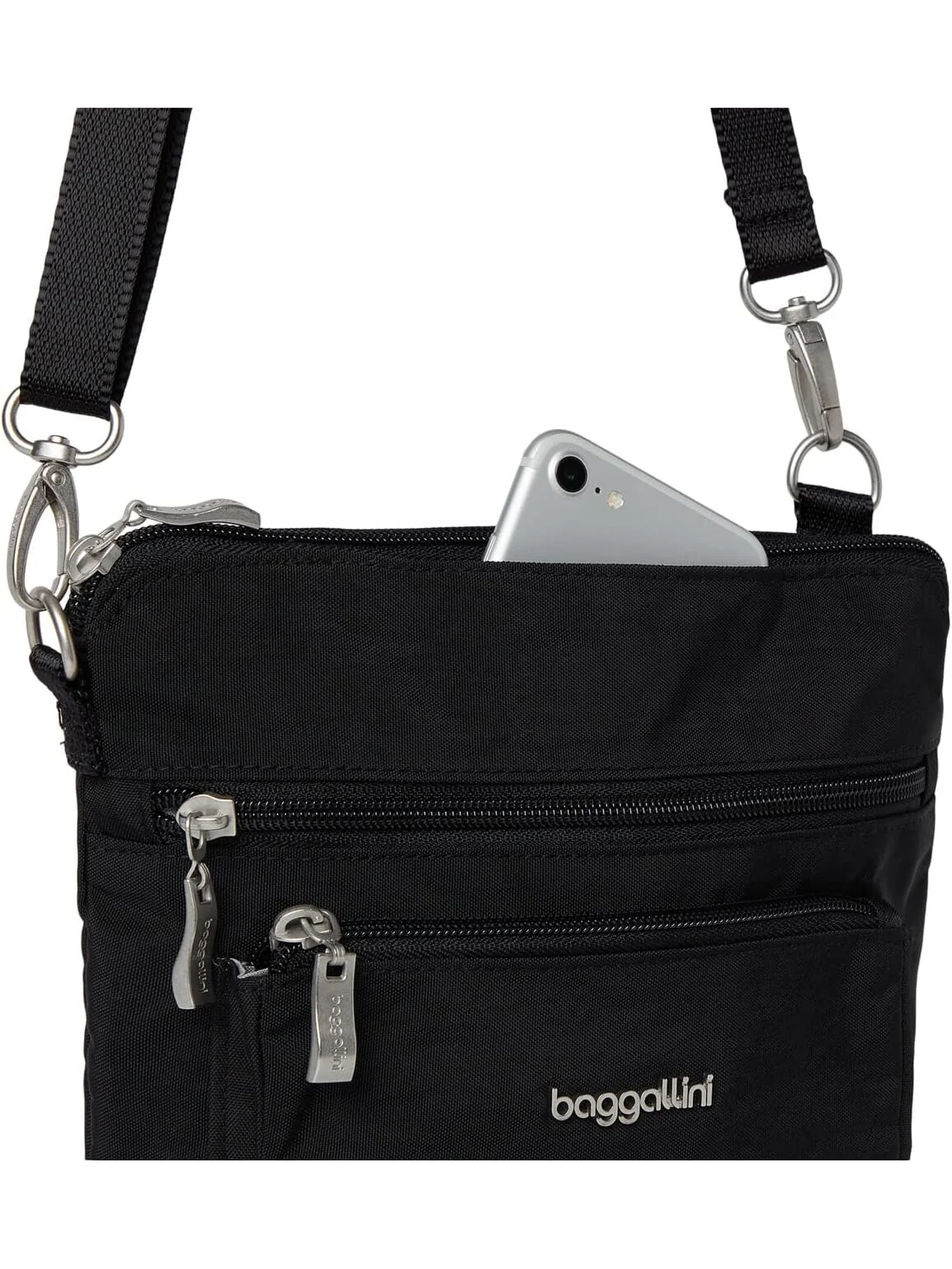 Сумка Modern Pocket Crossbody Baggallini — изображение 4 из 5, черный