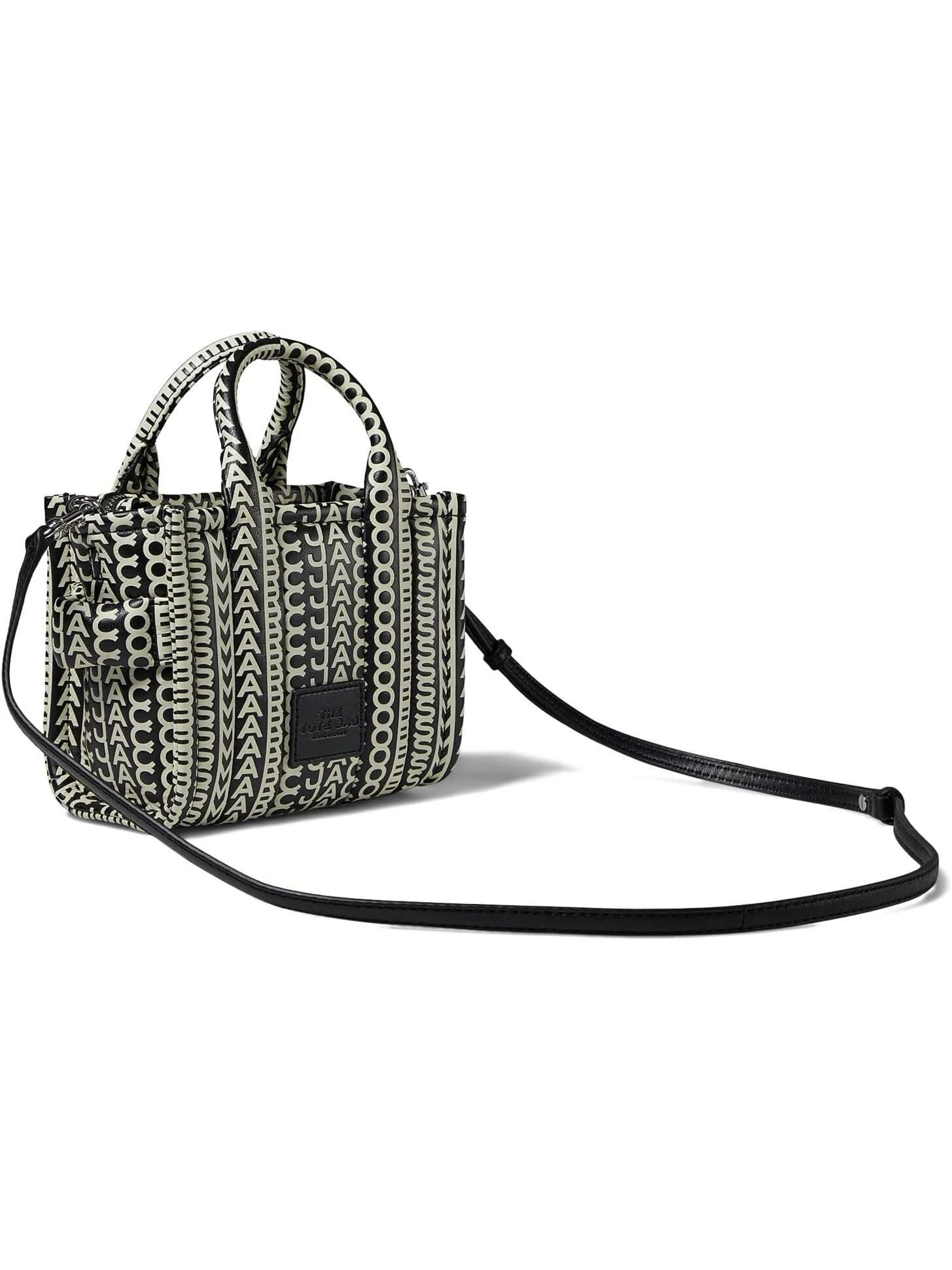 Мини-тоут Marc Jacobs — изображение 2 из 4, черный/белый