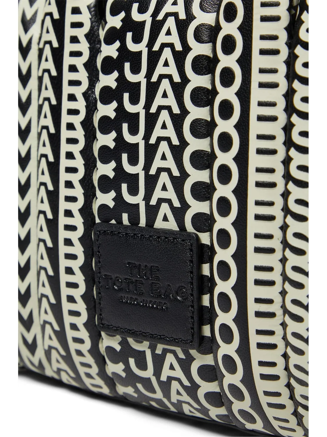 Мини-тоут Marc Jacobs — изображение 4 из 4, черный/белый