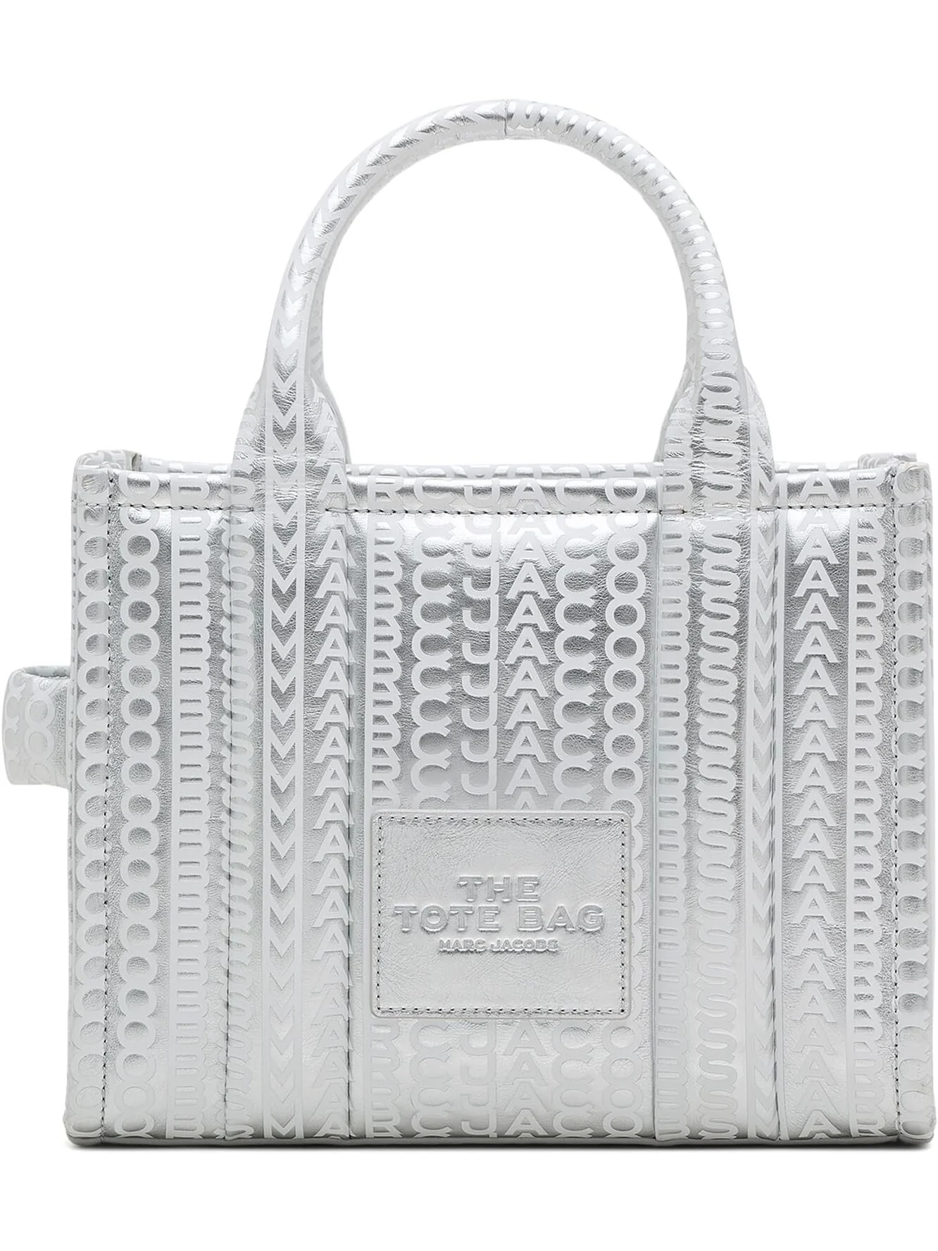 Маленькая сумка Marc Jacobs — изображение 1 из 5, серебристый/яркий белый