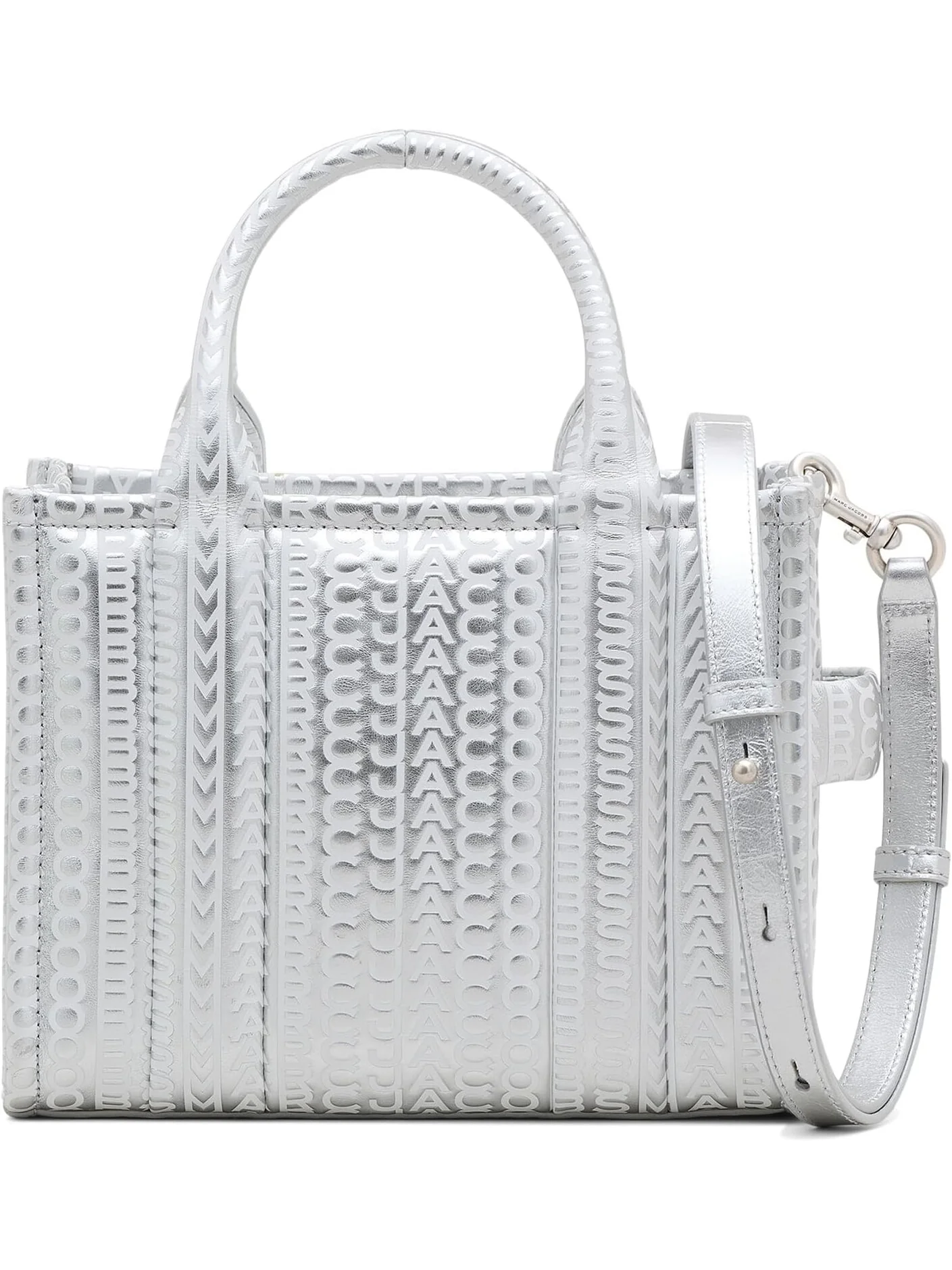 Маленькая сумка Marc Jacobs — изображение 2 из 5, серебристый/яркий белый