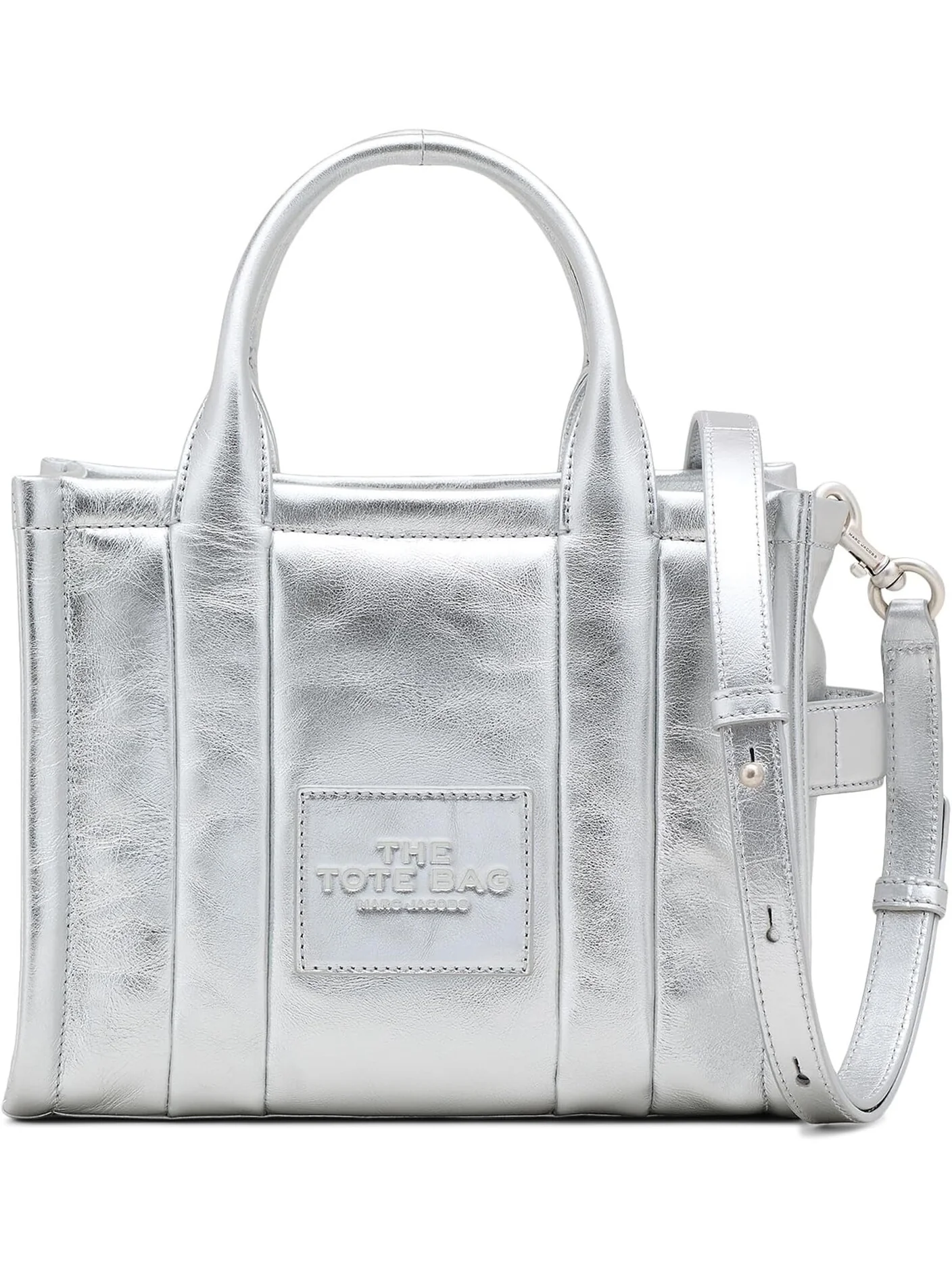 Маленькая сумка Marc Jacobs — изображение 1 из 5, серебряный