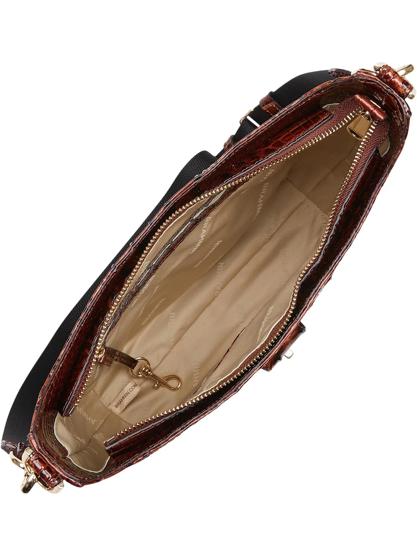 Мельбурн Лея Кроссбоди Brahmin — изображение 3 из 4, пекан