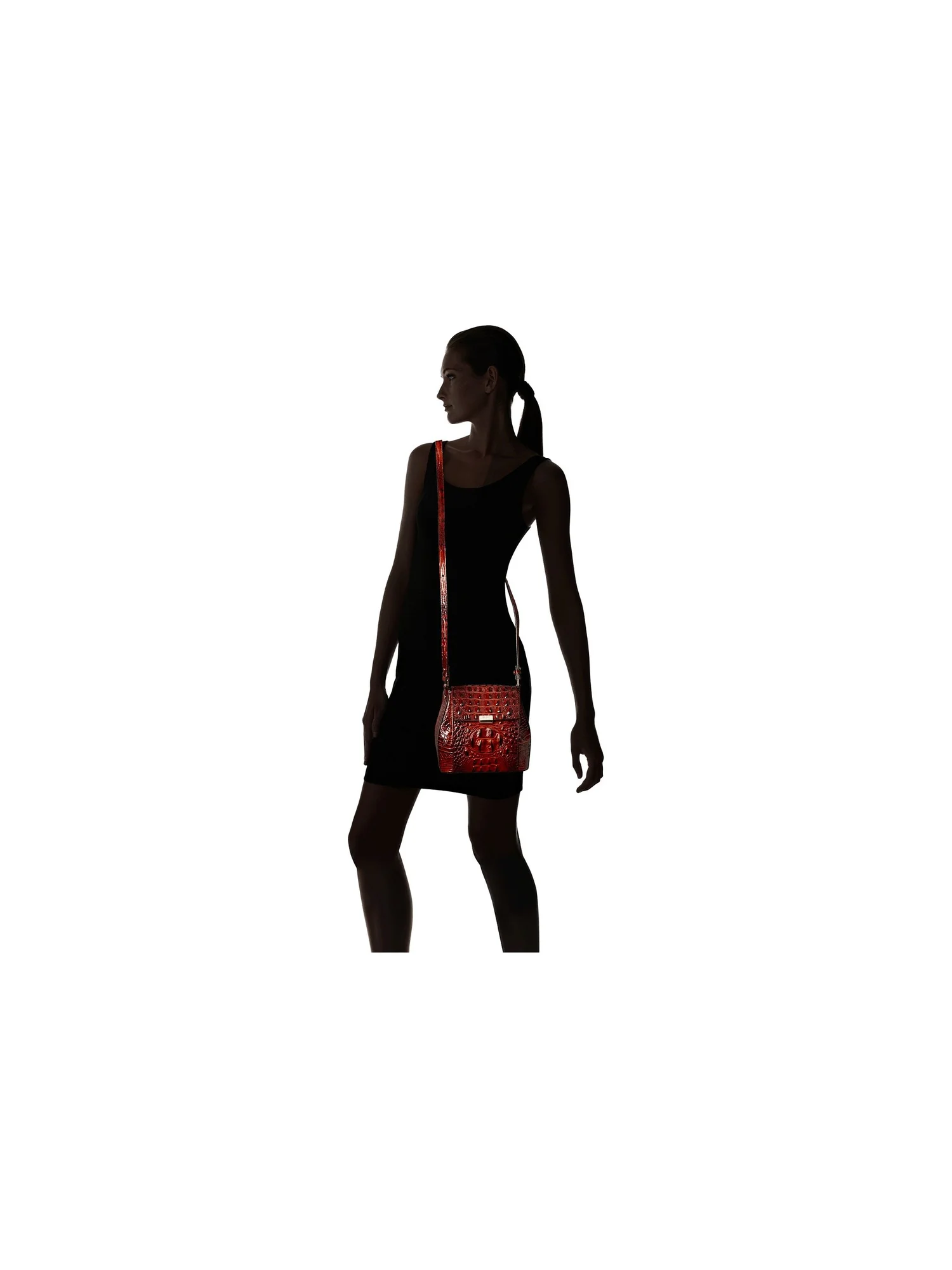 Сумка кросс-боди Brahmin Melbourne Margo Crossbody — изображение 6 из 6, пекан