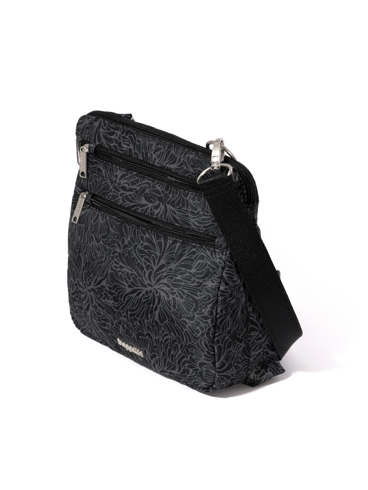 Сумка кросс-боди Baggallini Securtex Anti-Theft Large Crossbody — изображение 4 из 5, полуночный цветок