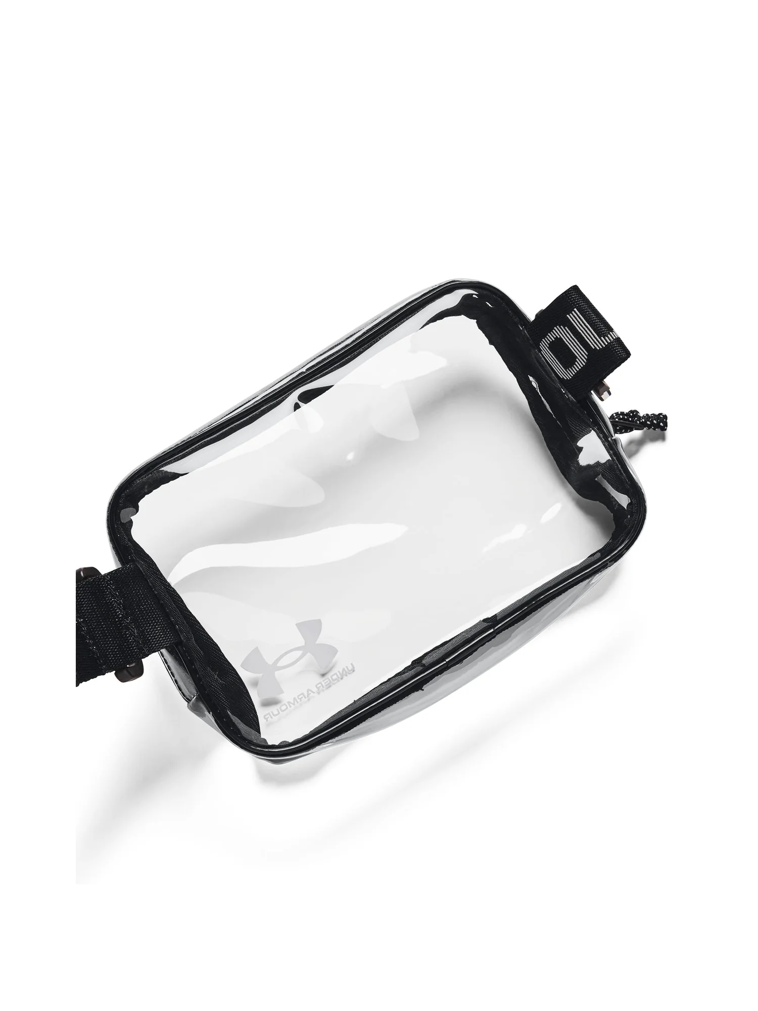 Сумка кросс-боди Unisex Under Armour Sportstyle Clear Waist Bag Crossbody — изображение 1 из 4, прозрачный/черный/белый