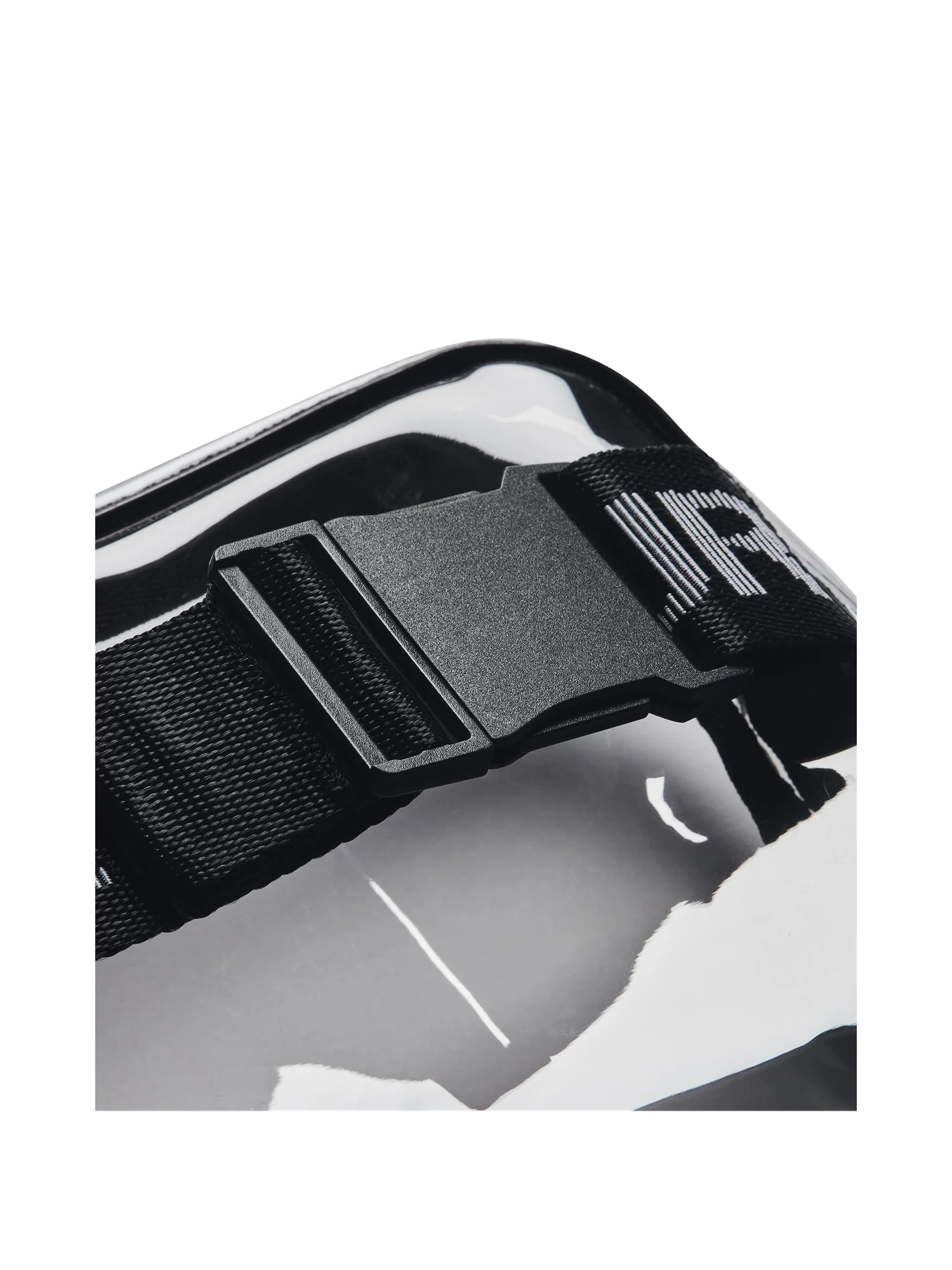 Сумка кросс-боди Unisex Under Armour Sportstyle Clear Waist Bag Crossbody — изображение 2 из 4, прозрачный/черный/белый
