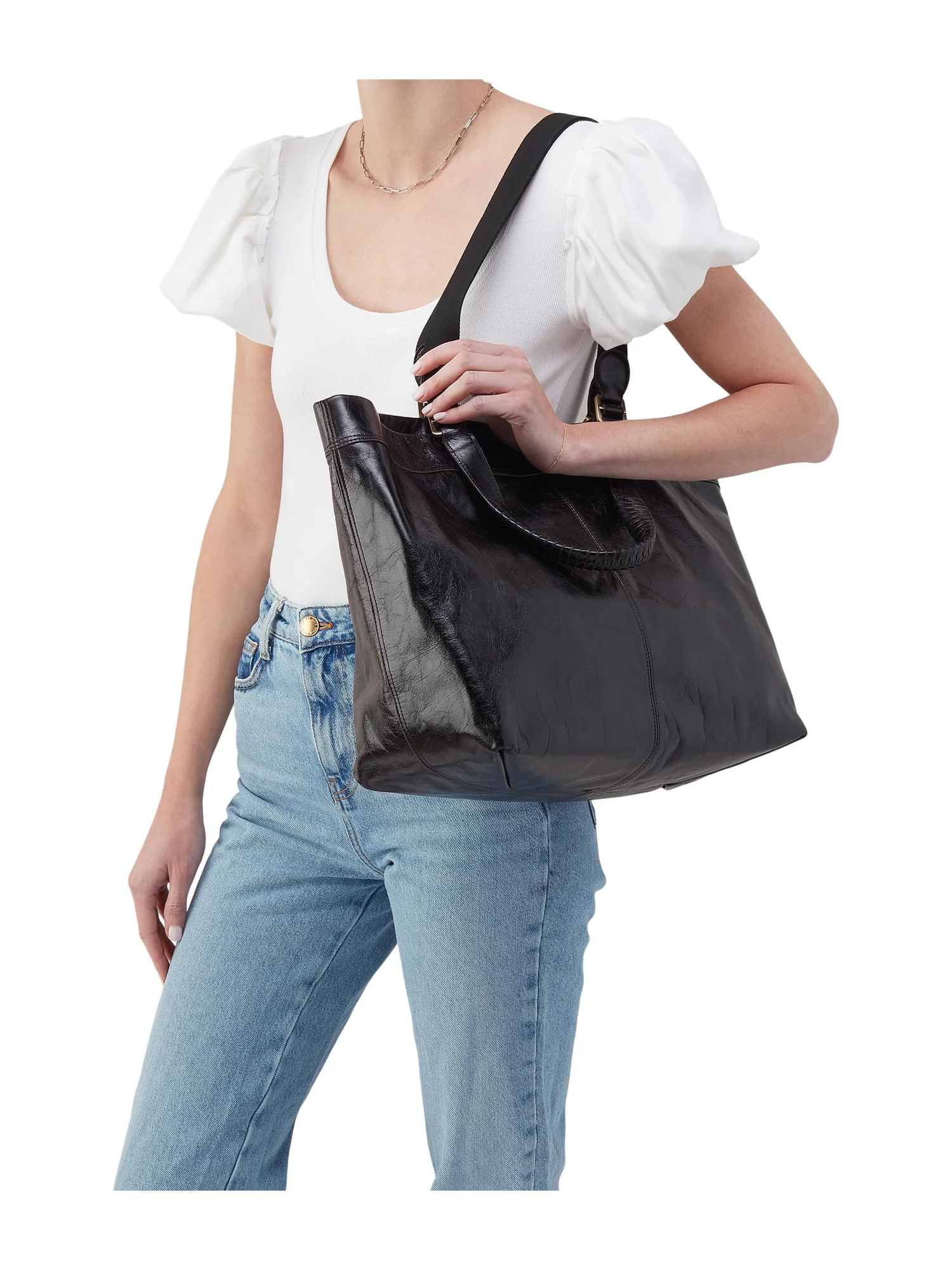 Сумка-тоут HOBO Romy Max Tote — изображение 4 из 4, черный