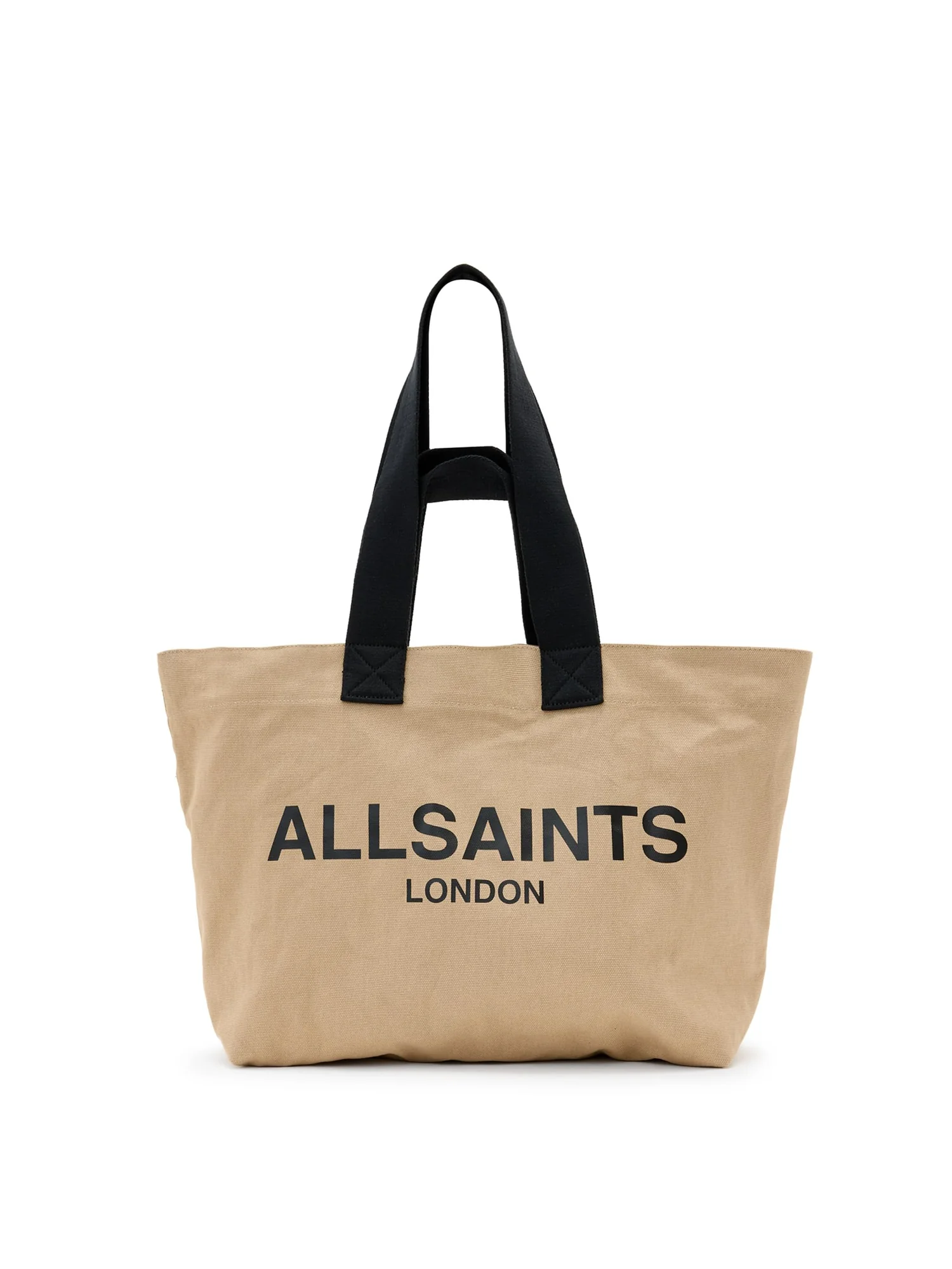 Сумка-тоут AllSaints Ali Canvas East/West Tote — изображение 1 из 4, коричневый