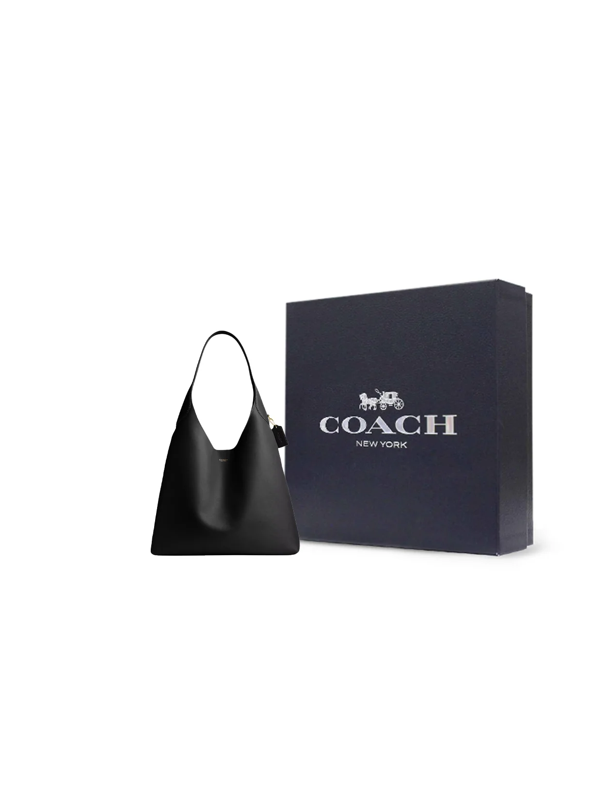 Сумка Coach Shoulder Brooklyn 39 — изображение 7 из 7, черный