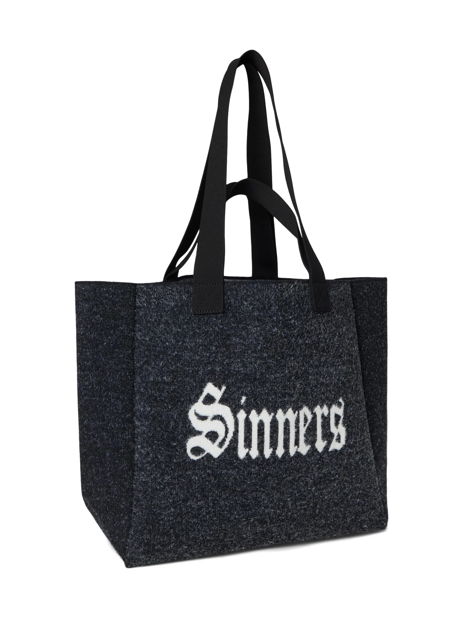 Сумка AllSaints Izzy Fzzy Saint Tote — изображение 2 из 4, черный