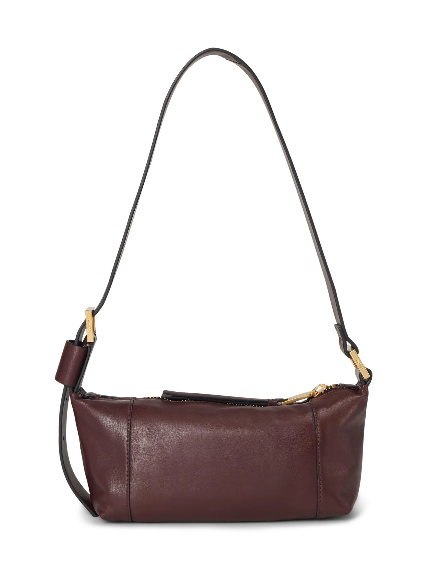 Сумка AllSaints Vega Mini Shoulder — изображение 1 из 4, темный красный