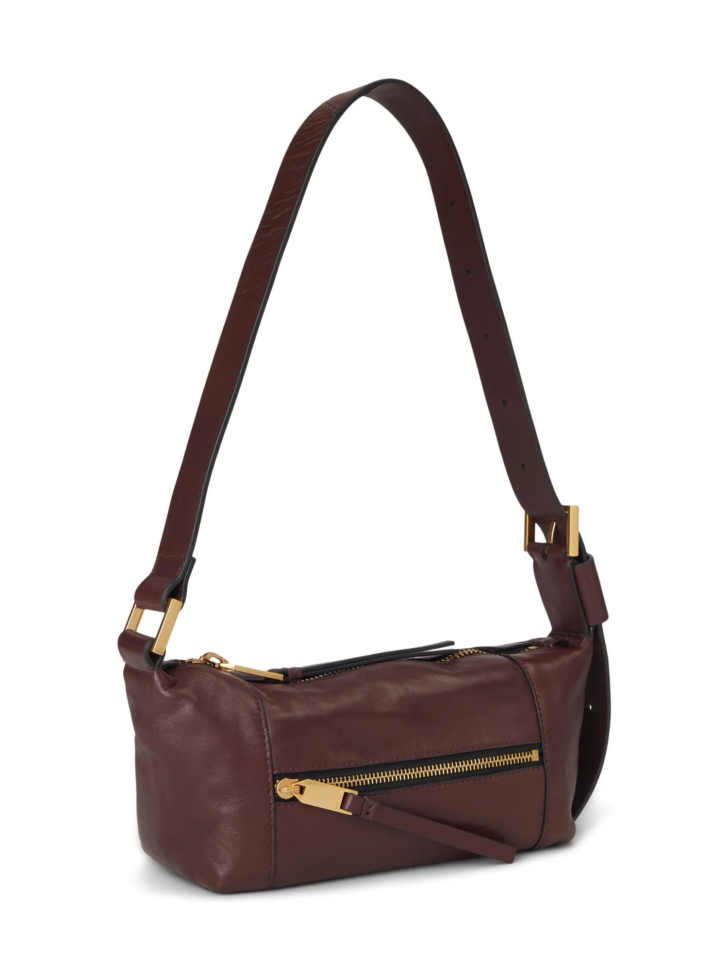 Сумка AllSaints Vega Mini Shoulder — изображение 2 из 4, темный красный