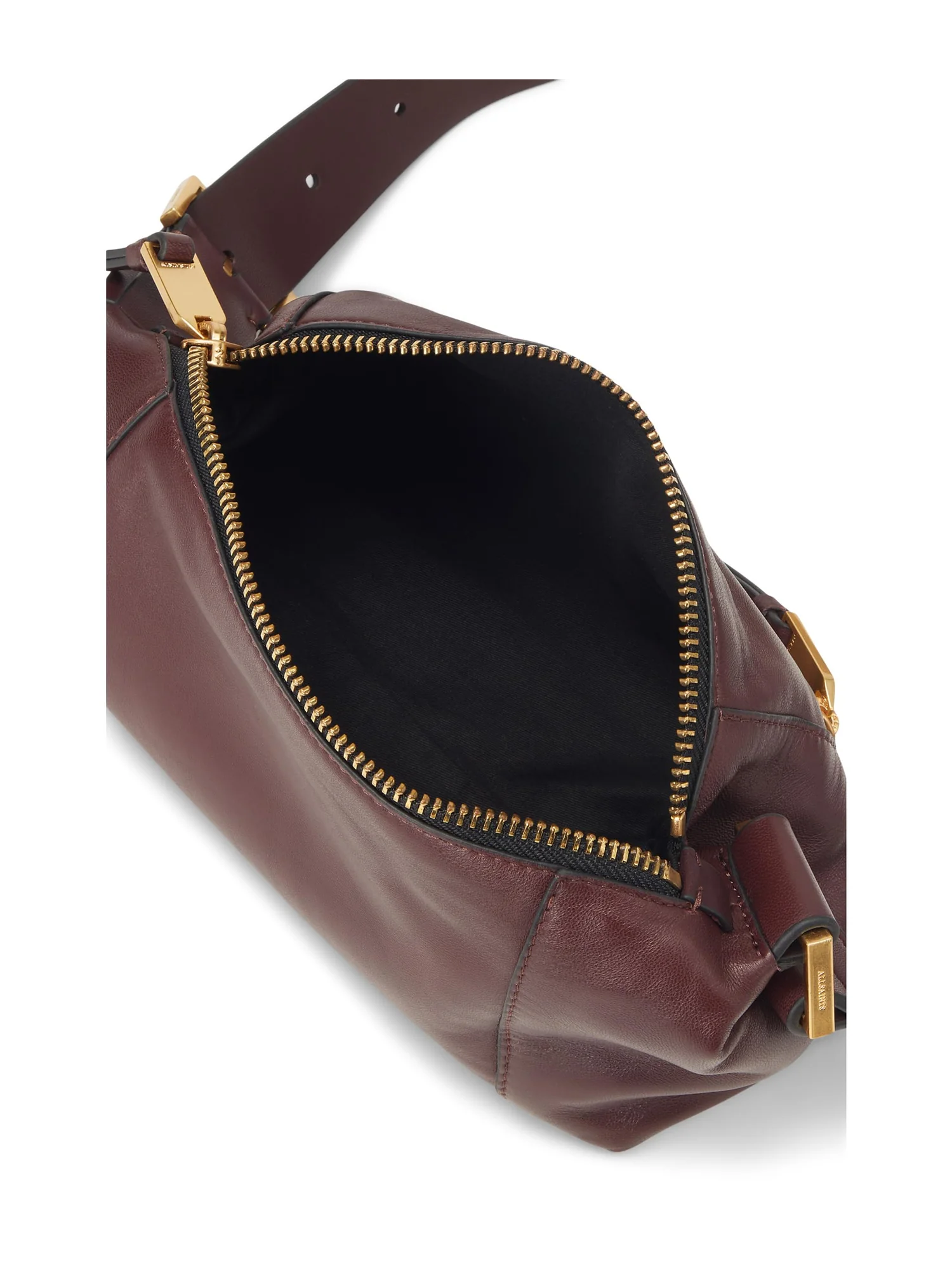 Сумка AllSaints Vega Mini Shoulder — изображение 3 из 4, темный красный