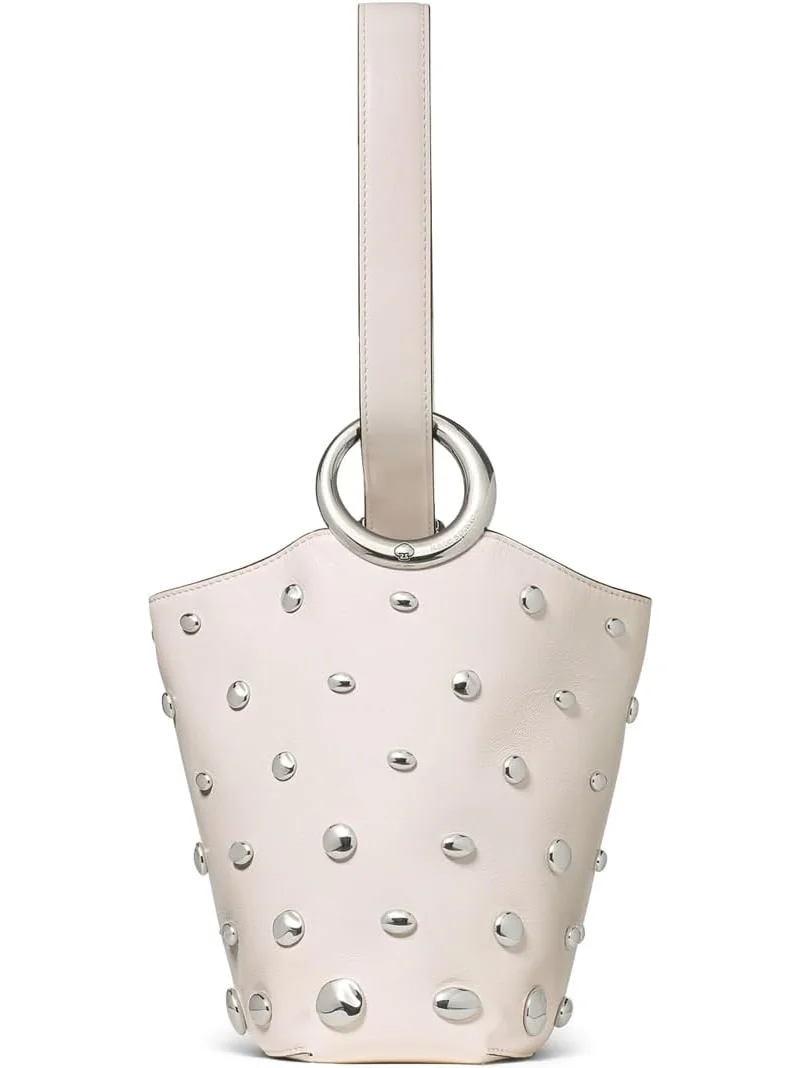 Сумка Kate Spade New York Halo Studded Fine Grain Leather Mini Bucket — 1