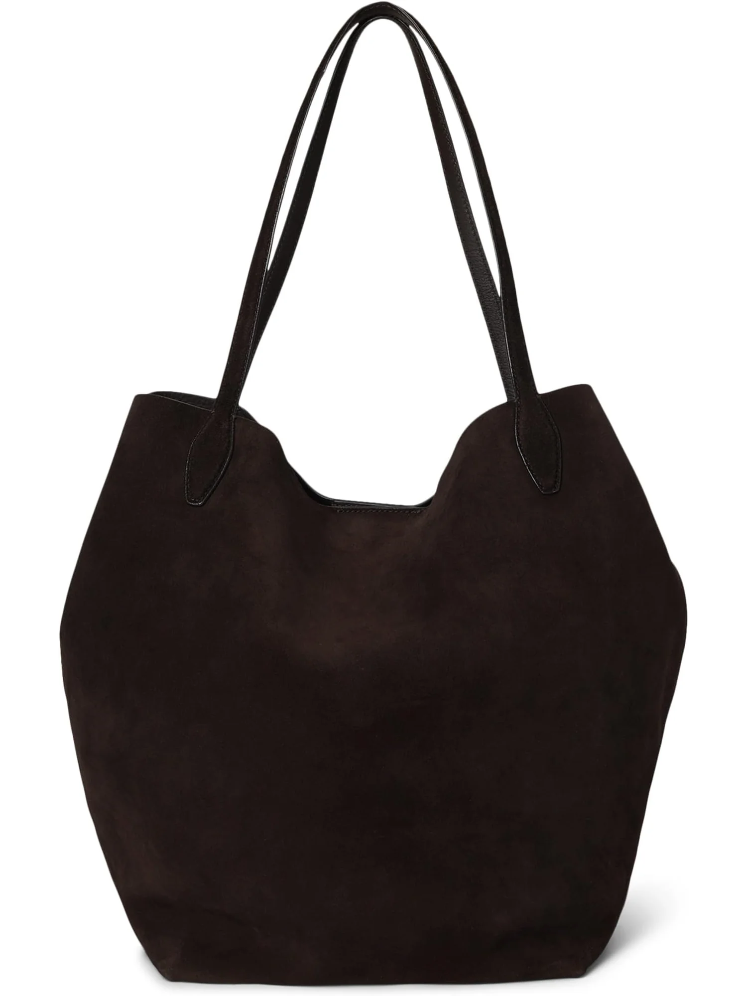 Сумка Madewell Oversized Soft Grain Shopper - Suede — изображение 1 из 6, карабовый