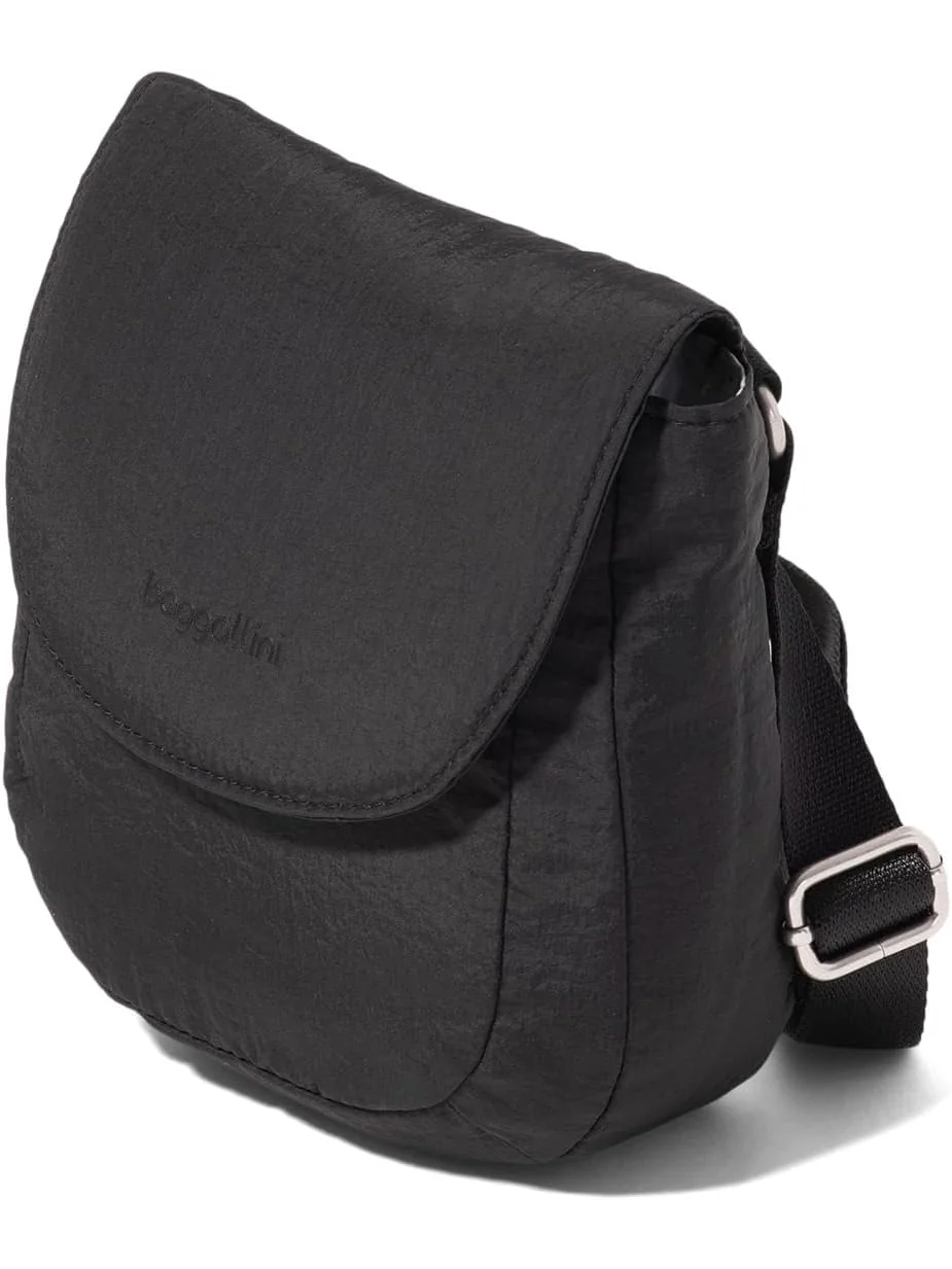 Сумка кросс-боди Baggallini Swift Flap Mini Crossbody — изображение 4 из 6, черный