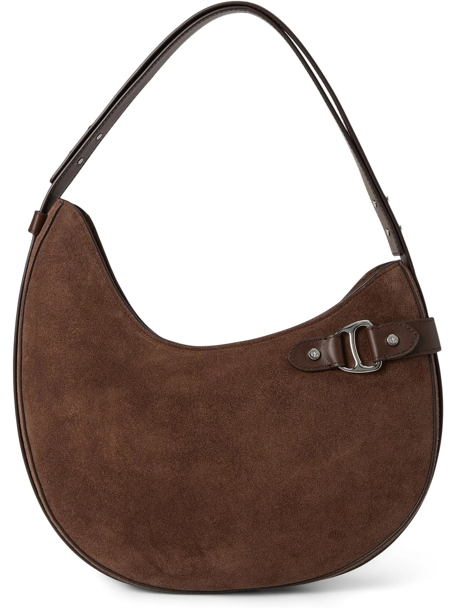 Сумка через плечо Lauren Ralph Lauren Suede Large Tasha Shoulder Bag — 1