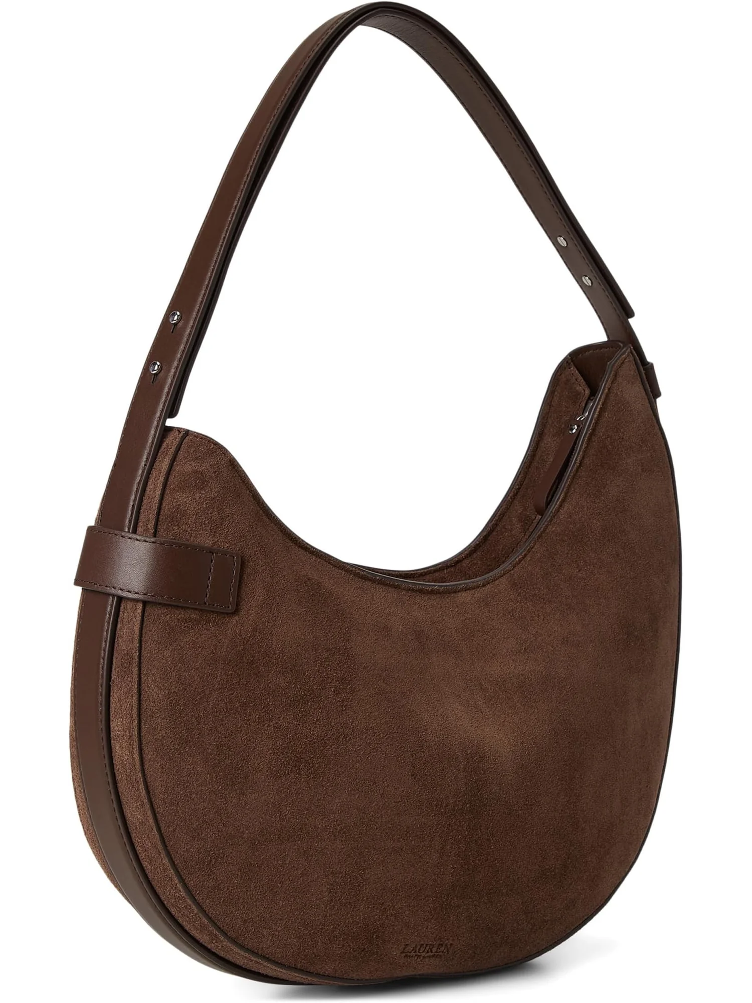 Сумка через плечо Lauren Ralph Lauren Suede Large Tasha Shoulder Bag — 2