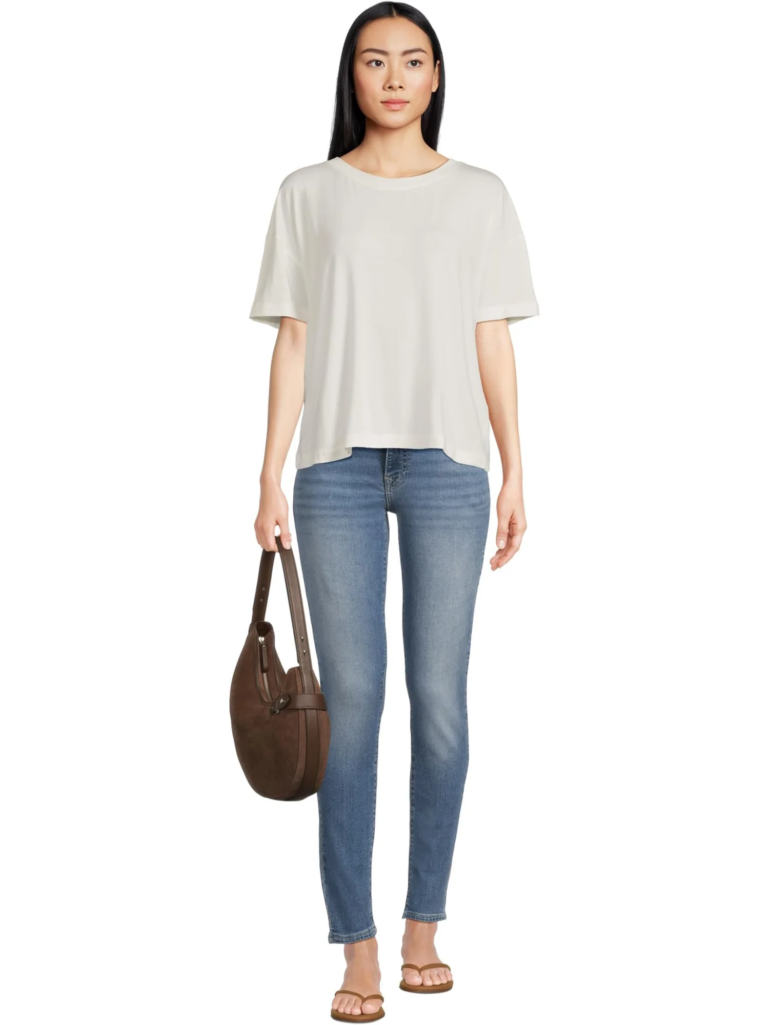 Сумка через плечо Lauren Ralph Lauren Suede Large Tasha Shoulder Bag — 5