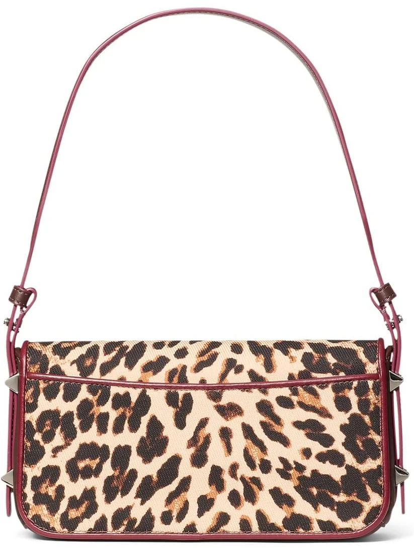 Сумка через плечо Kate Spade New York Liv Downtown Leopard Fabric Shoulder Bag — 2