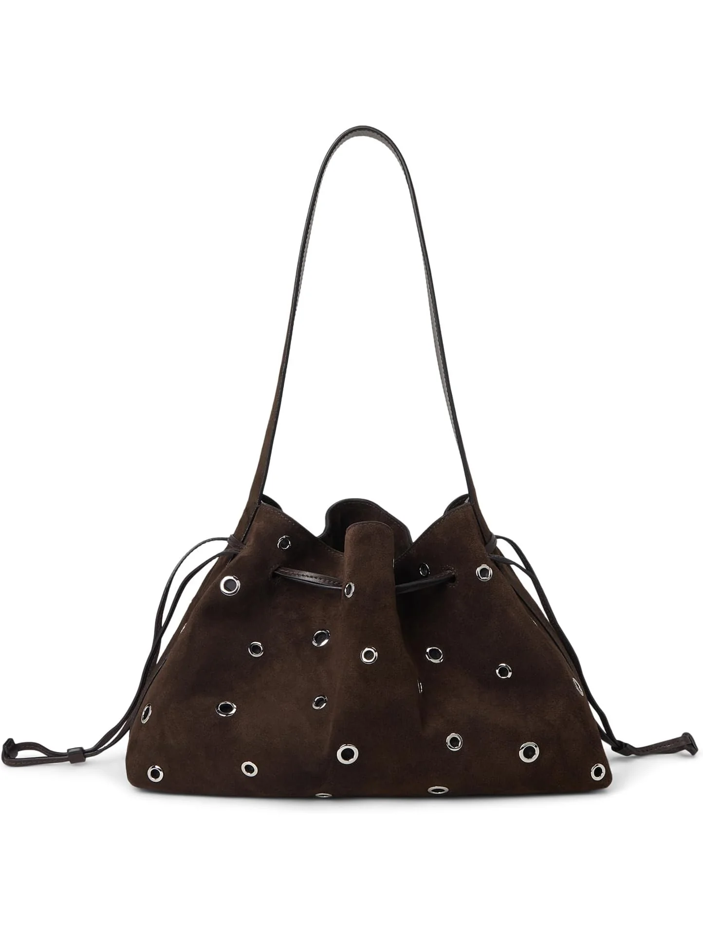 Сумка через плечо Madewell Suede Drawstring Shoulder-Eyelet — 1
