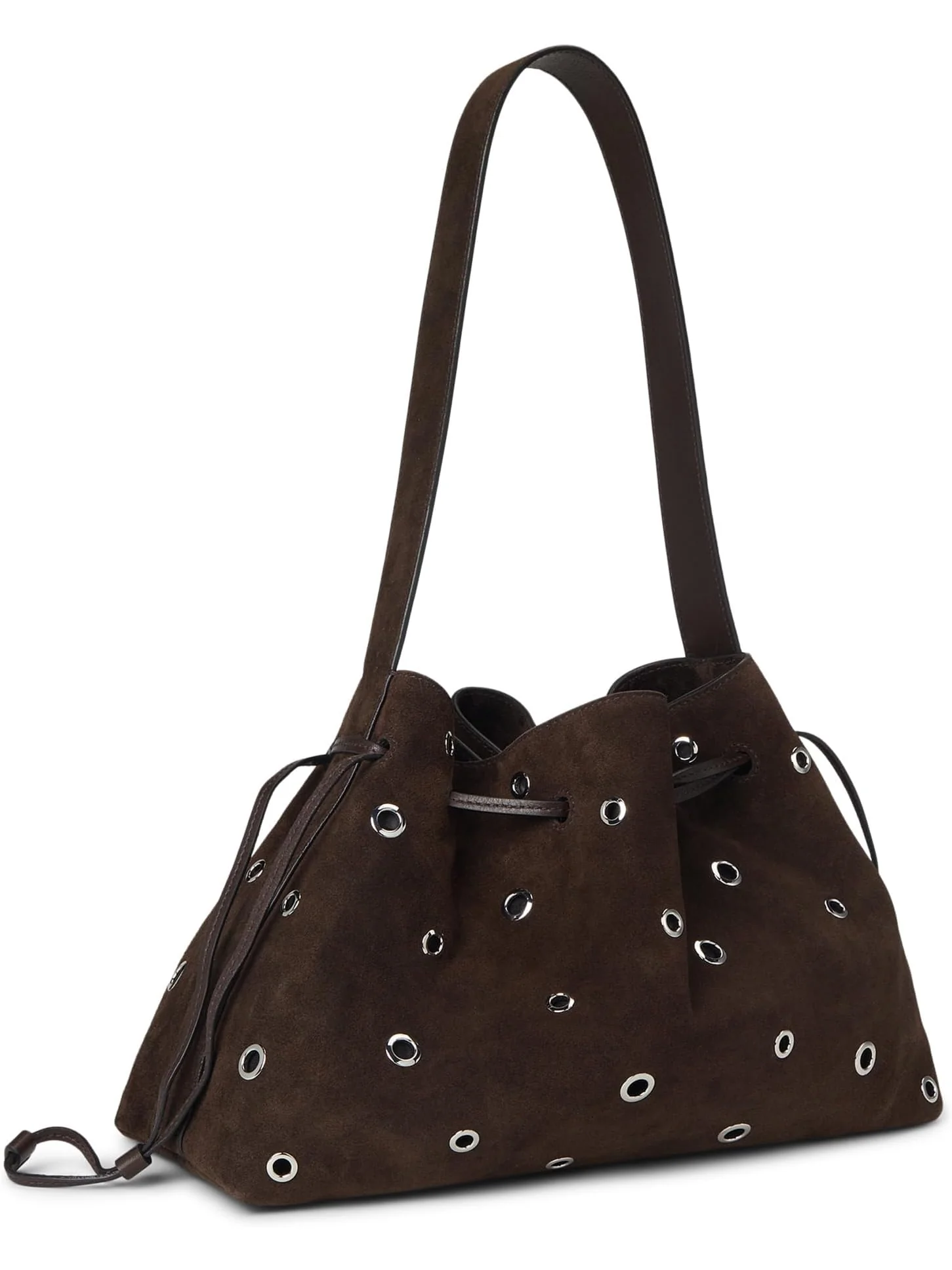 Сумка через плечо Madewell Suede Drawstring Shoulder-Eyelet — 2