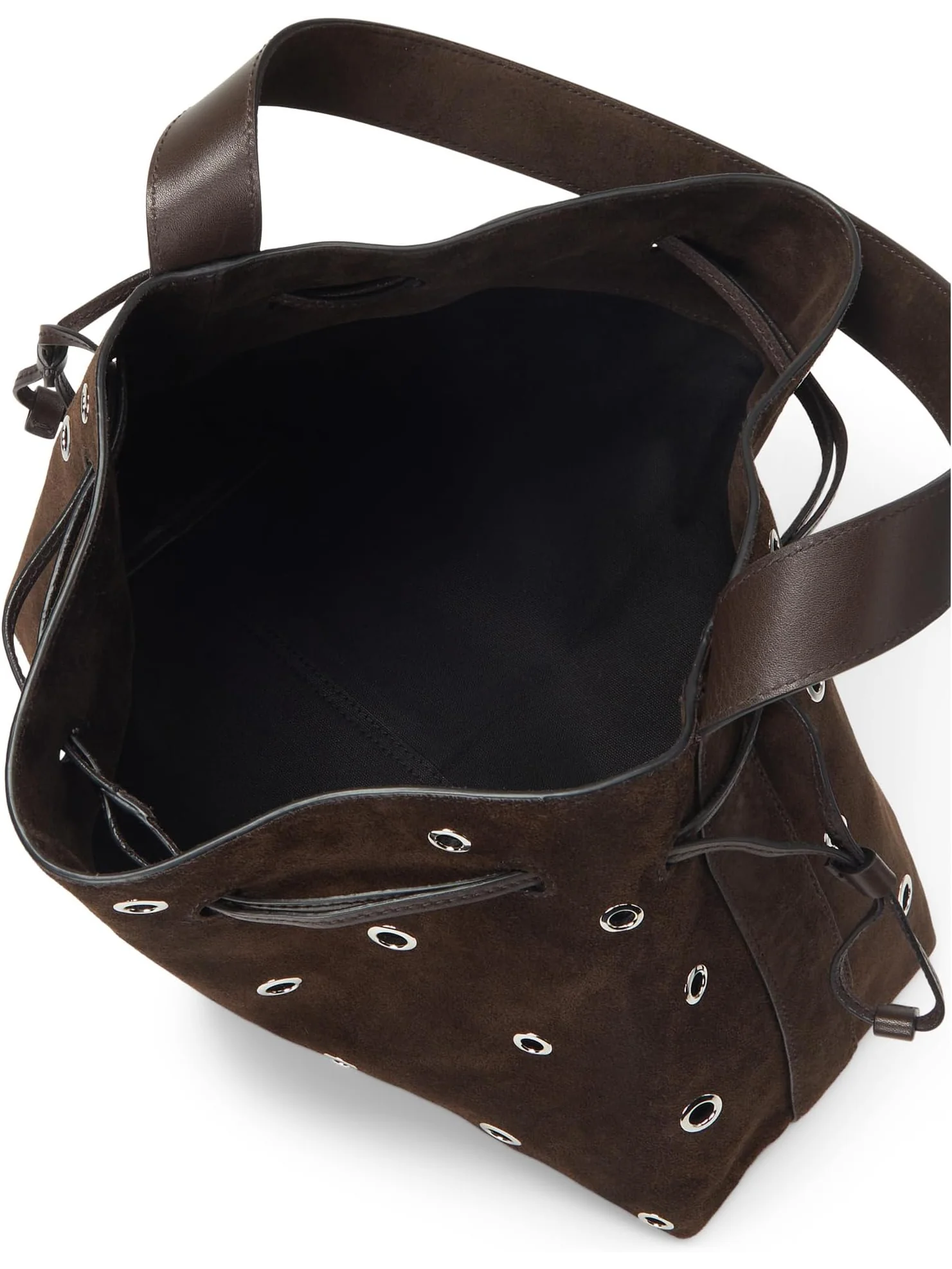 Сумка через плечо Madewell Suede Drawstring Shoulder-Eyelet — 3