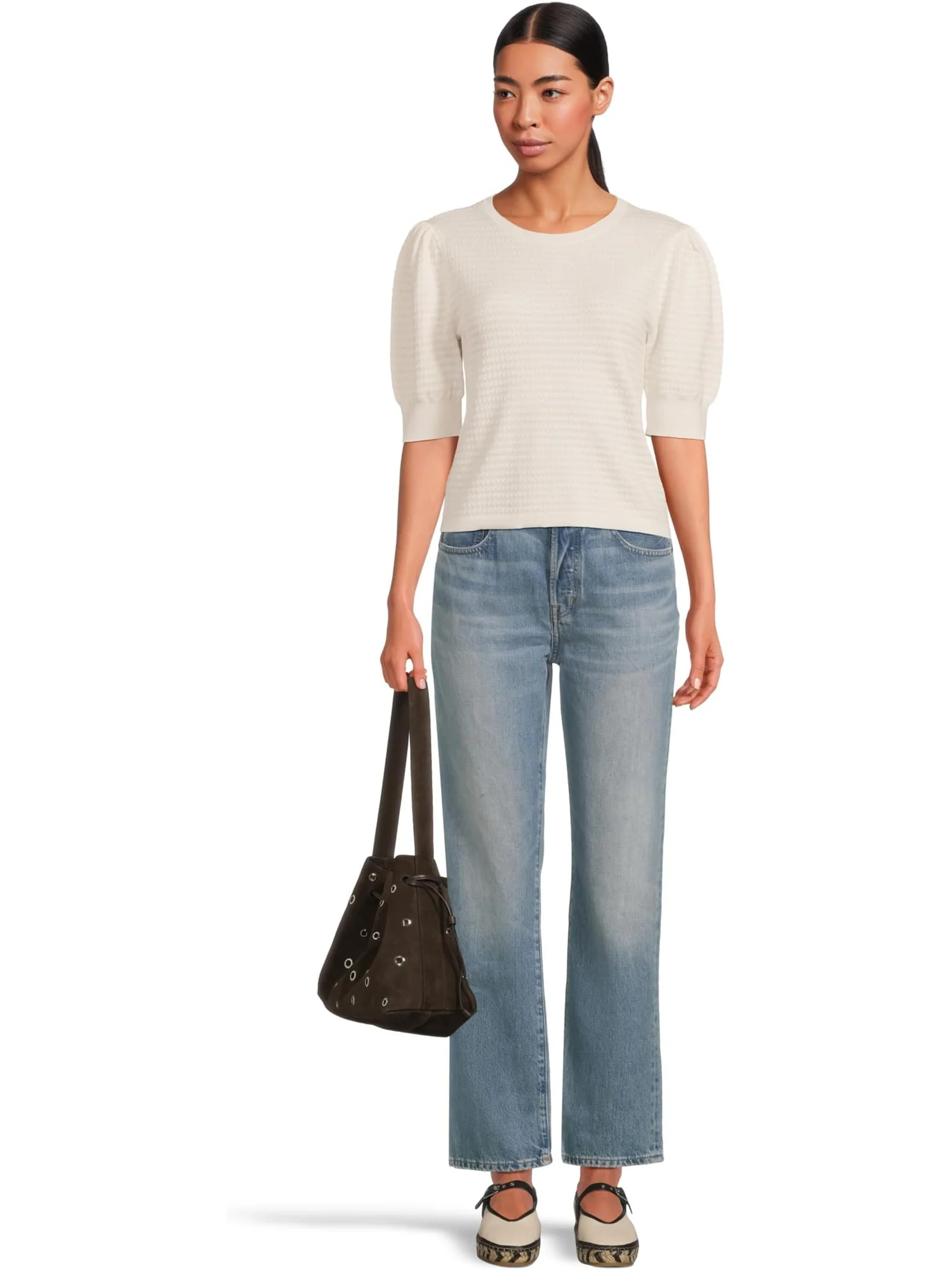 Сумка через плечо Madewell Suede Drawstring Shoulder-Eyelet — 5