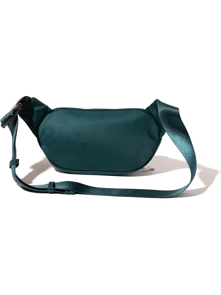 Женская поясная сумка On The Go Baggallini, Emerald Twill — изображение 3 из 4, изумруд