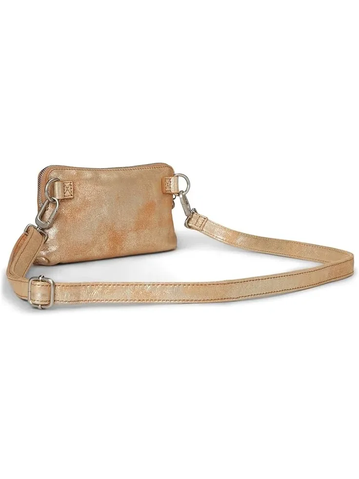 Женская тонкая поясная сумка Fern HOBO — изображение 2 из 6, звёздная пыль