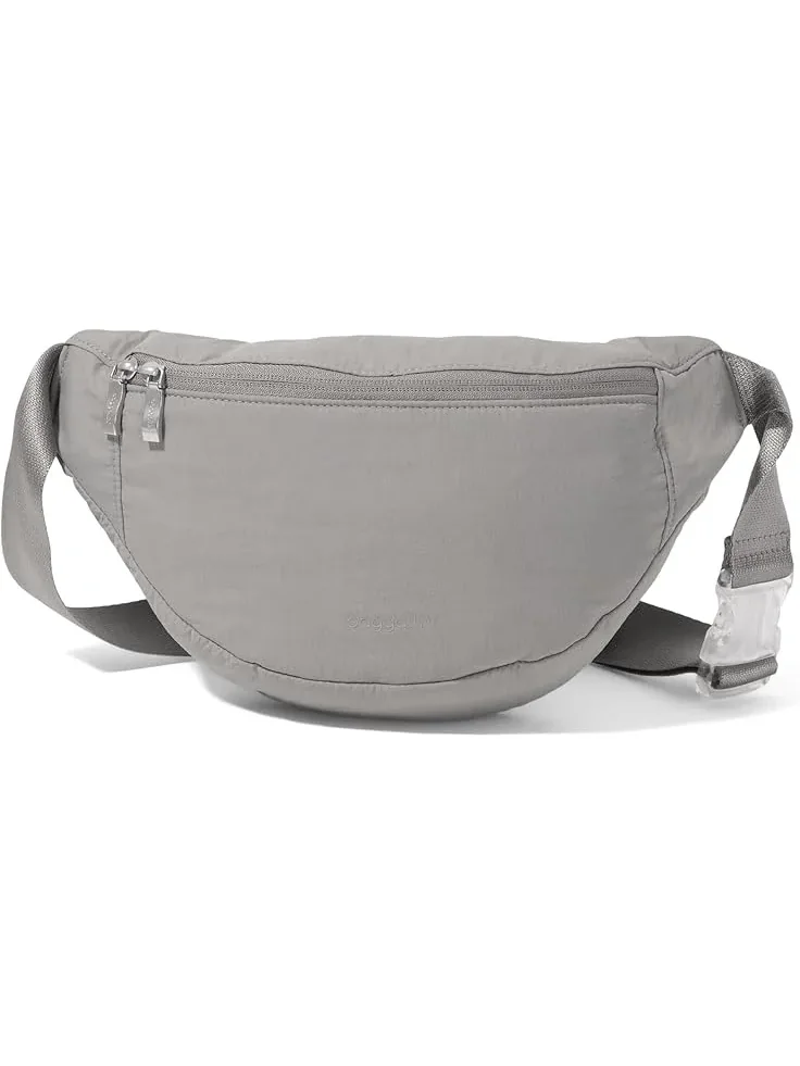 Женская поясная сумка Swift Belt Bag Sling Baggallini — изображение 1 из 5, серебристый песочный