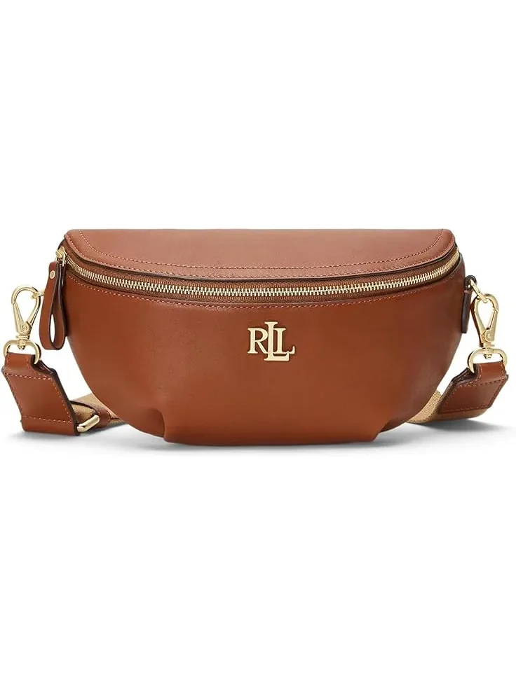 Женская кожаная поясная сумка Marcy Lauren Ralph Lauren — изображение 1 из 6, коричневый