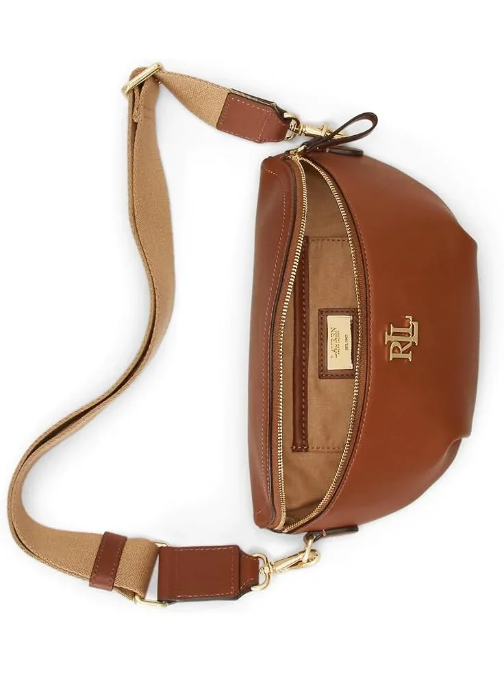 Женская кожаная поясная сумка Marcy Lauren Ralph Lauren — изображение 3 из 6, коричневый