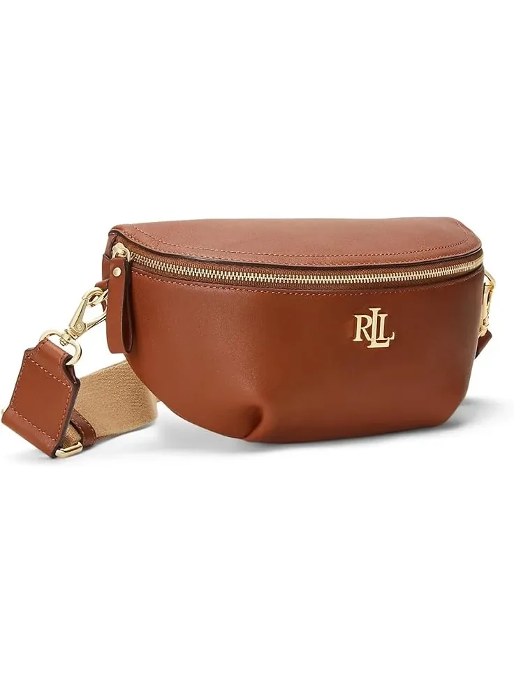 Женская кожаная поясная сумка Marcy Lauren Ralph Lauren — изображение 5 из 6, коричневый