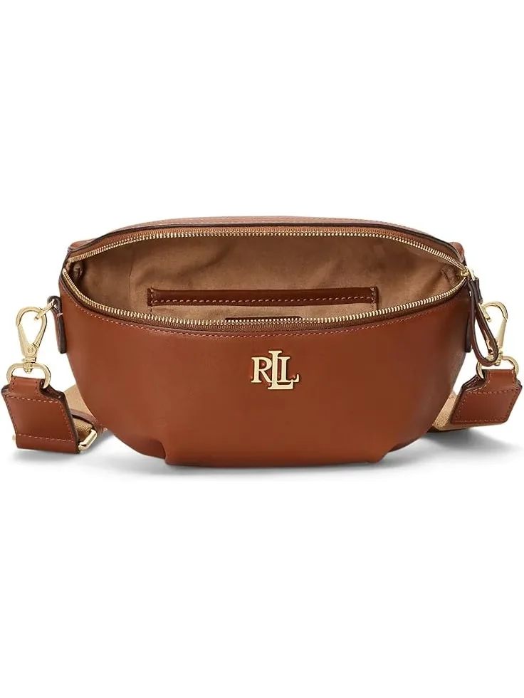 Женская кожаная поясная сумка Marcy Lauren Ralph Lauren — изображение 6 из 6, коричневый