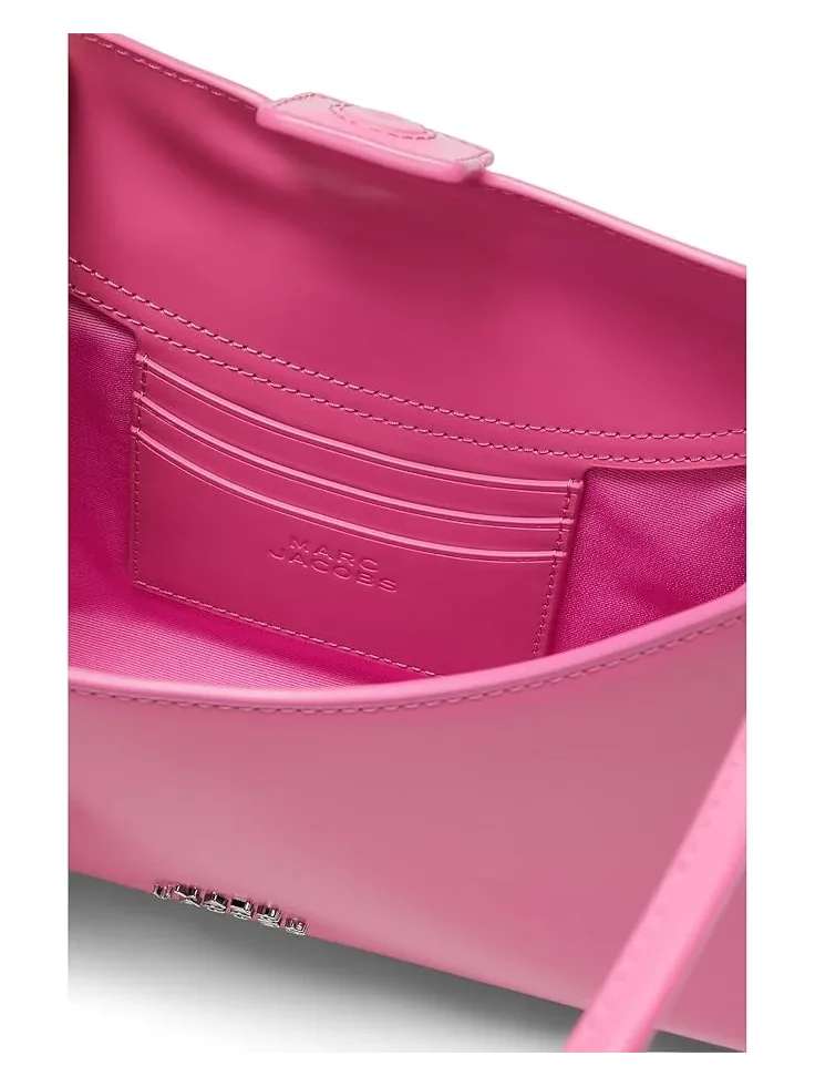 Женская сумка через плечо The Claw Clip Marc Jacobs — изображение 3 из 6, розовый