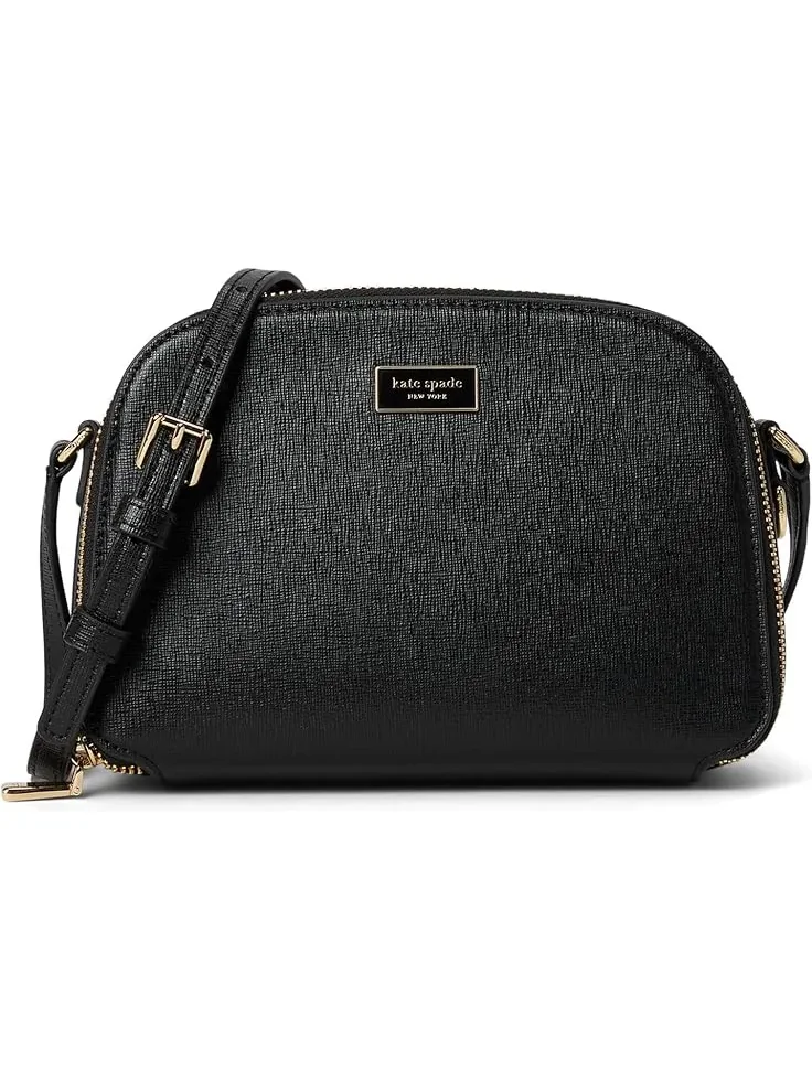Женская сумка через плечо Serena Double Zip Dome Kate Spade New York — изображение 1 из 6, черный