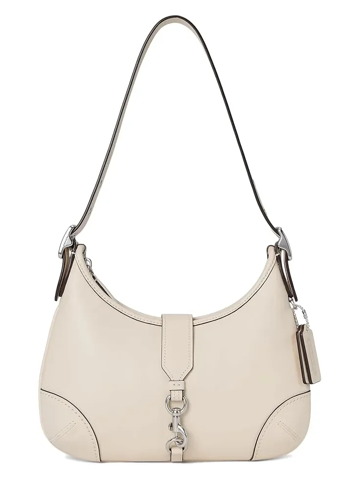 Женская сумка через плечо COACH Hamptons Hobo Bag — изображение 1 из 4, мел