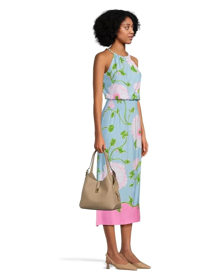 Женская сумка-тоут Deco из зернистой кожи, средний размер, через плечо. Kate Spade New York — изображение 6 из 7, бежевый