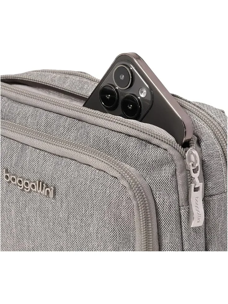 Женский кошелек-кроссбоди Trifecta RFID Baggallini — изображение 6 из 6, бежевый
